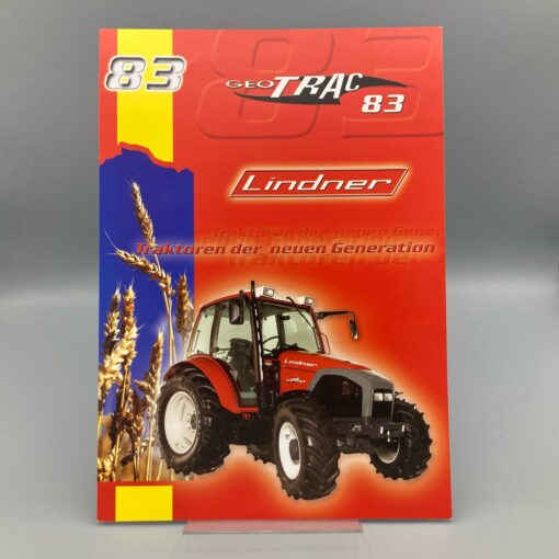 LINDNER Prospekt GeoTrac 83