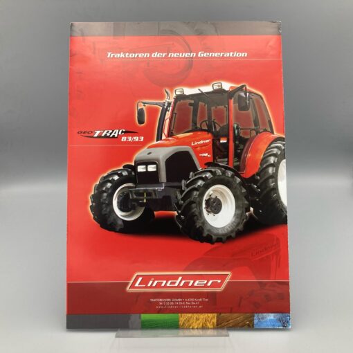 LINDNER Prospekt GeoTrac 83/93