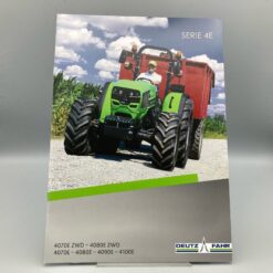 DEUTZ FAHR Prospekt Traktor Serie 4E