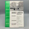 JENZ Prospekt Hydraulik-Lader