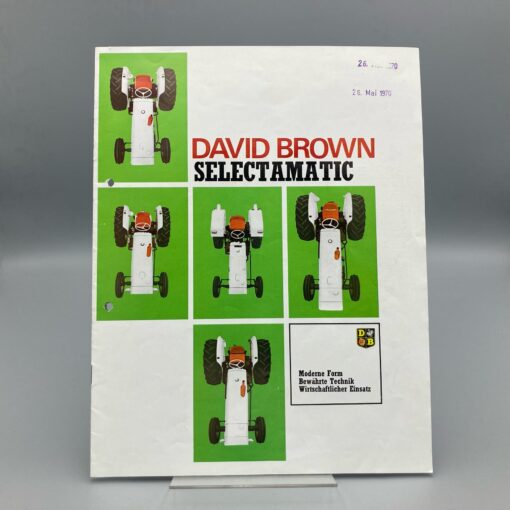 DAVID BROWN Prospekt Selectamatic