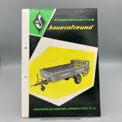 SENDENHORST Prospekt Stalldungstreuer "Bauernfreund"