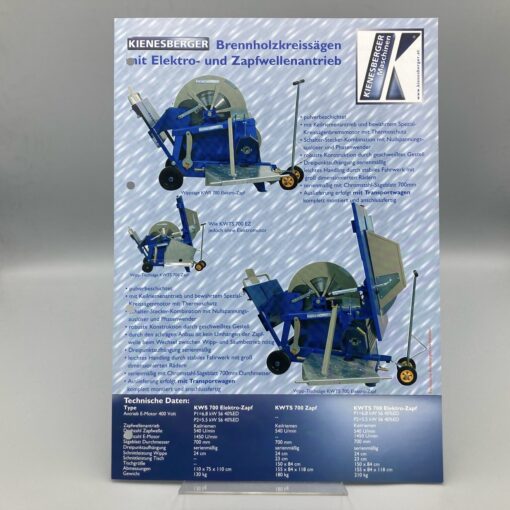 KIENESBERGER Prospekt Brennholzkreissägen