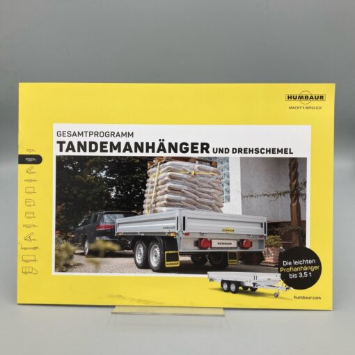 HUMBAUR Prospekt Tandemanhänger