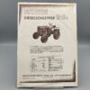 FAHR Prospekt Dieselschlepper D12N