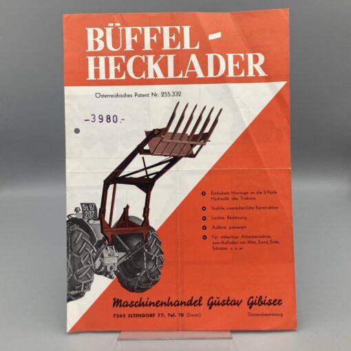 GIBISER Prospekt Büffel-Hecklader