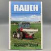 RAUCH Prospekt Zweischeiben-Düngerstreuer Komet ZSB