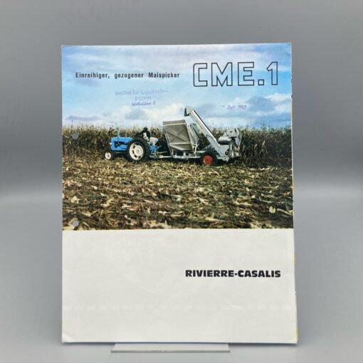 RIVIERRE-CASALIS Prospekt Maispicker CME.1