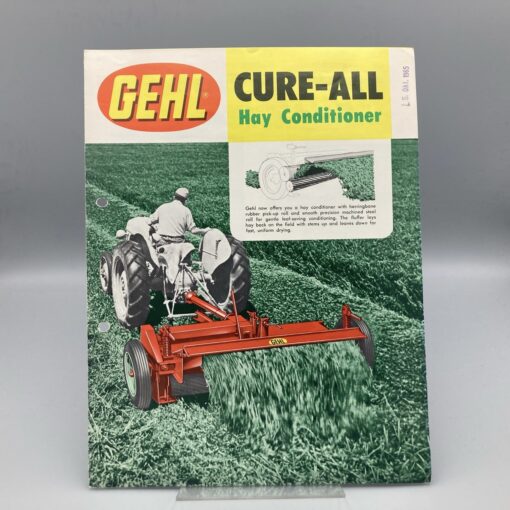 GEHL Prospekt Knickzetter CURE-ALL (Hay Conditioner)
