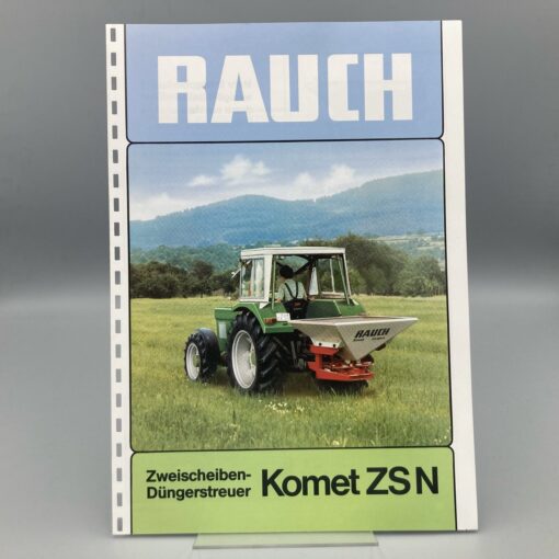 RAUCH Prospekt Zweischeiben-Düngerstreuer Komet ZSN