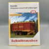 SCHUITEMAKER Prospekt Grossraum Kurzschnitt Ladewagen "Rapide"