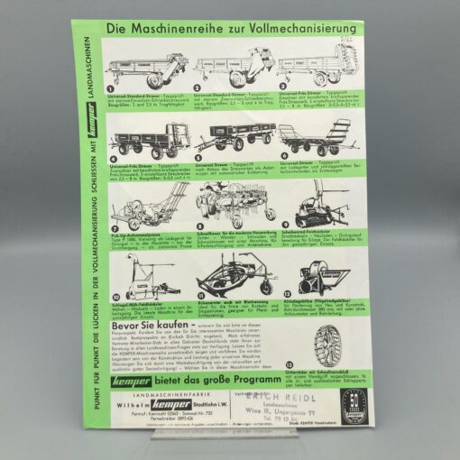 Streuer, Aufsammelpressen, Heuer, Feldhäcksler, Gebläse