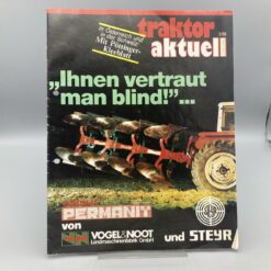 STEYR Magazin "Traktor aktuell" 03/1986