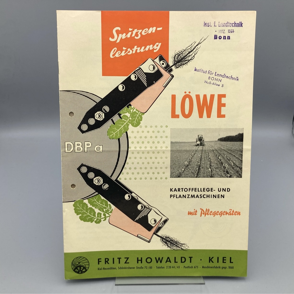 LÖWE Prospekt/Preisliste Kartoffellege- u. Pflanzmaschinen