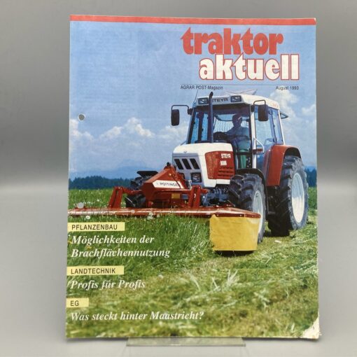 STEYR Magazin "Traktor aktuell" 08/1993