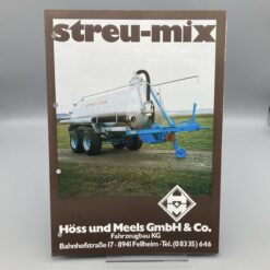 HÖSS und MEELS Prospekt Tandemfass STREUMIX