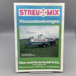 HÖSS und MEELS Prospekt Vacuumtankwagen STREUMIX