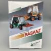 RASANT Prospekt Mähgeräte, Kommunalgeräte