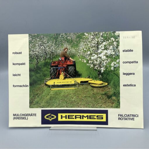 HERMES Prospekt Mulchgeräte