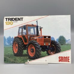 SAME Prospekt Traktor TRIDENT 130 Export