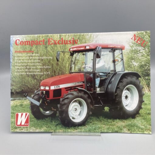 WACO Prospekt Traktor "Compact Exclusiv"