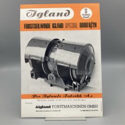 IGLAND Prospekt Forstseilwinde Igland Spezial 8000 B/2H