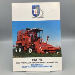 ITALO SVIZZERA Prospekt selbstfahrender Rübenroder