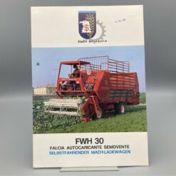 ITALO SVIZZERA Prospekt selbstfahrender Mäh-Ladewagen