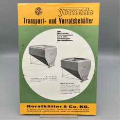 TORNADO Prospekt Transport- und Vorratsbehälter