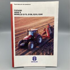NEW HOLLAND FIATAGRI Prospekt Traktor Serie G