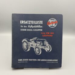 EICHER Ersatzteilliste Diesel Schlepper LEOPARD