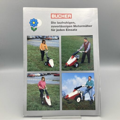 BUCHER Prospekt Motormäher