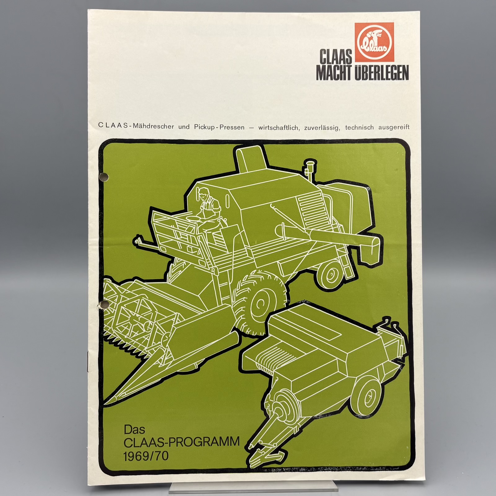 CLAAS Programm 1969/70