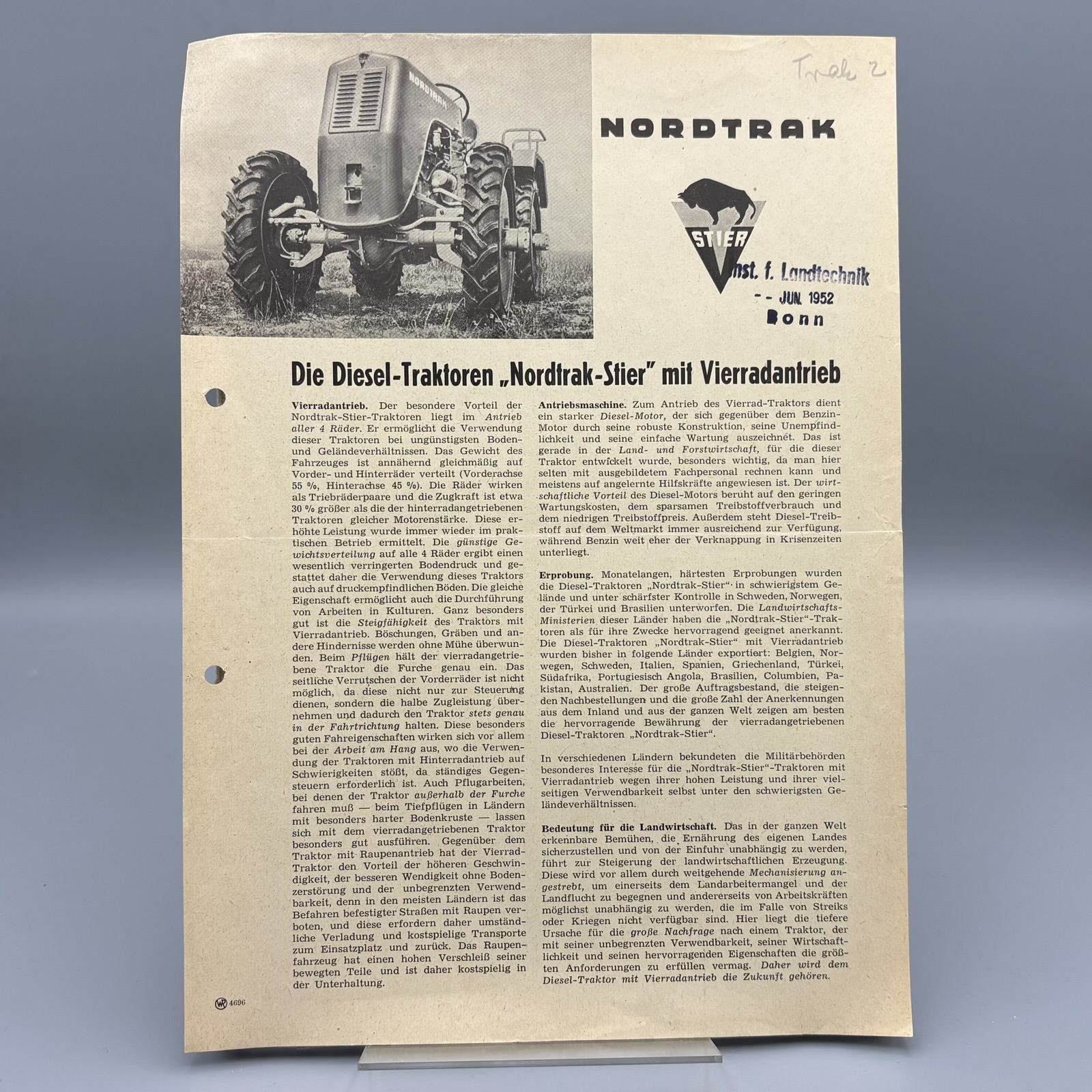 NORDTRAK Magazin Nordtrak-Stier