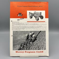MASSEY FERGUSON Prospekt Diesel-Schlepper MF 65