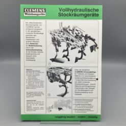 CLEMENS Prospekt Stockräumgertäe