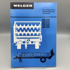 WELGER Prospekt Stalldungstreuer-Programm