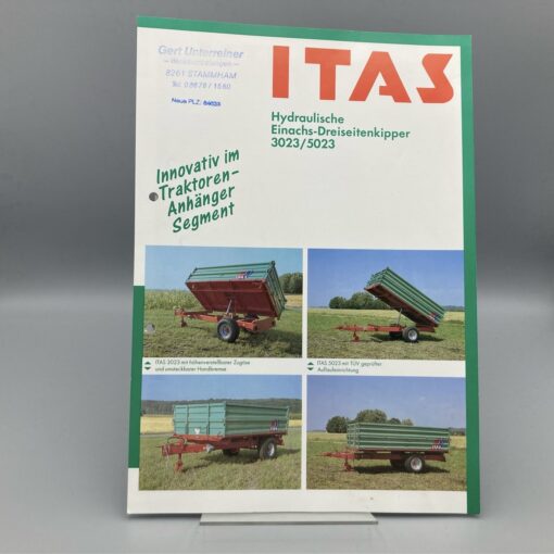 ITAS Prospekt Einachs-Dreiseitenkipper