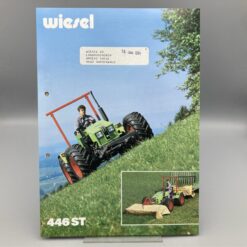 WIESEL Prospekt Traktor Trac 446 ST