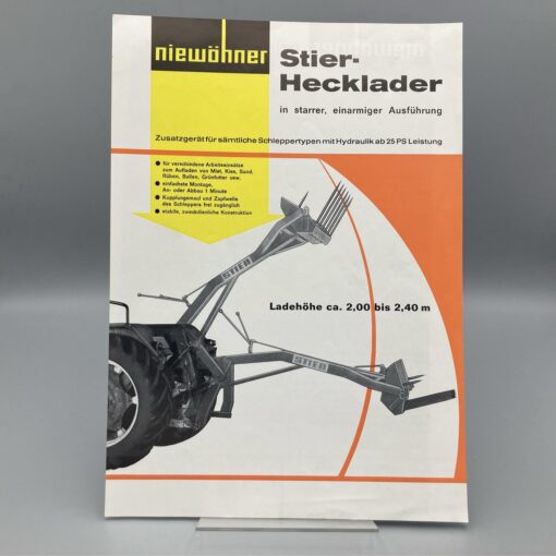 NIEWÖHNER Prospekt Stier-Hecklader