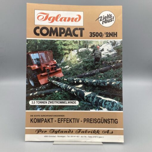 IGLAND Prospekt Seilwinde COMPACT 3500/2NH