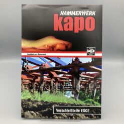 KAPO Prospekt Verschleißteile Egge