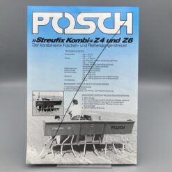 POSCH Prospekt Kunstdüngerstreuer