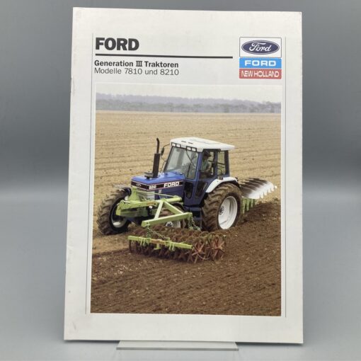 FORD NEW HOLLAND Prospekt Traktoren Generation II 7810/8210
