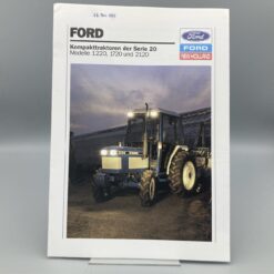 FORD NEW HOLLAND Prospekt Kompakt-Traktoren Serie 20