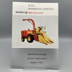 NEW HOLLAND SPERRY Prospekt Feldhäcksler 1770