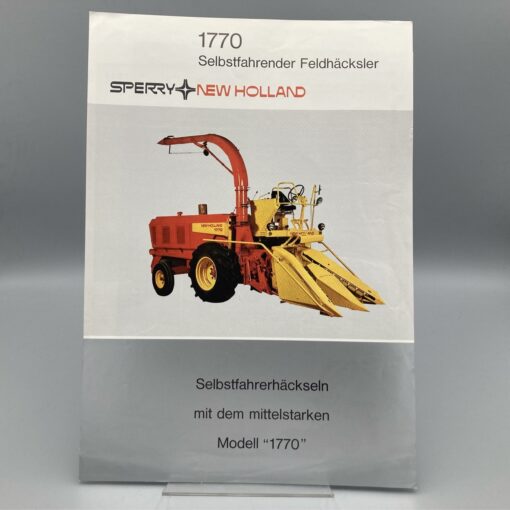 NEW HOLLAND SPERRY Prospekt Feldhäcksler 1770