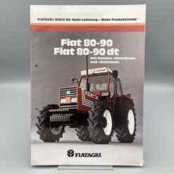 FIATAGRI Prospekt Traktor Fiat 80-90/dt