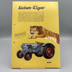 EICHER Prospekt Traktoren "Tiger" 28PS