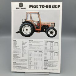 FIATAGRI Prospekt Traktor Fiat 70-66dtF